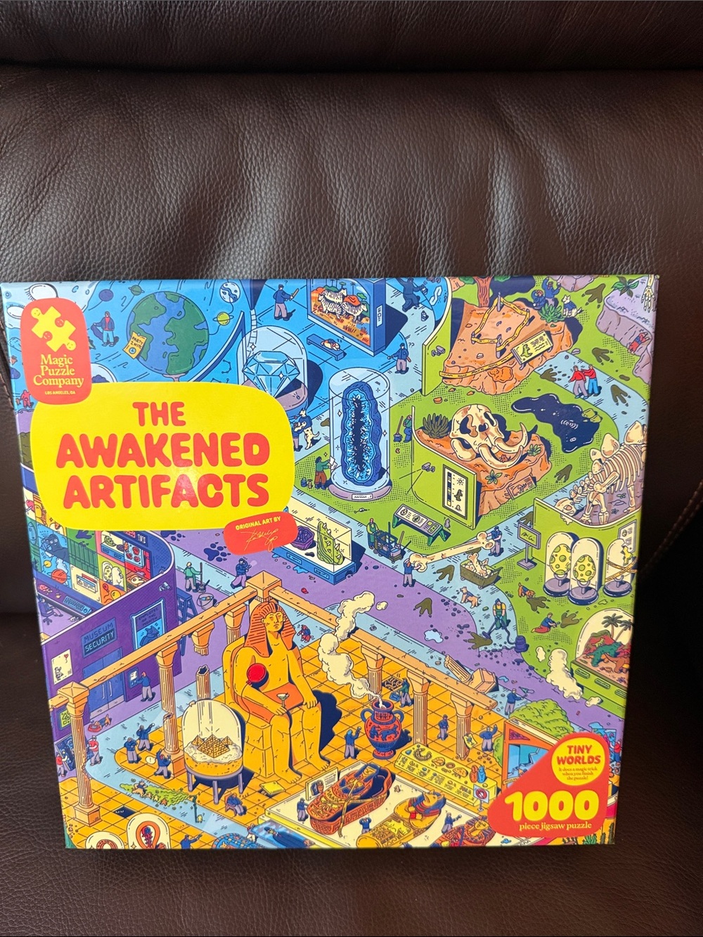 The Awakened Artifacts, a 1000-piece jigsaw puzzle from Series 4 Magic puzzle co